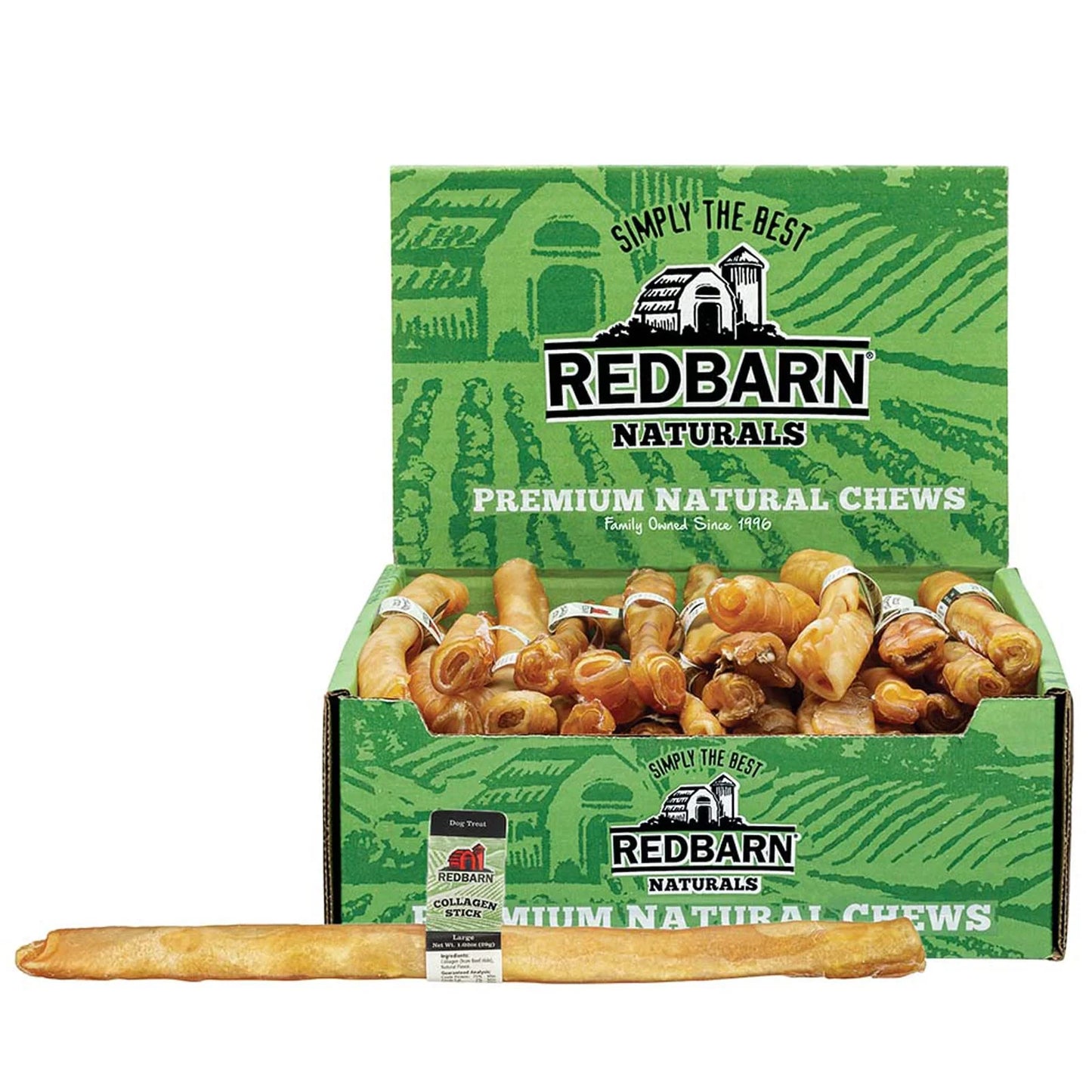 REDBARN LARGE COLLAGEN STICK DOG TREAT
