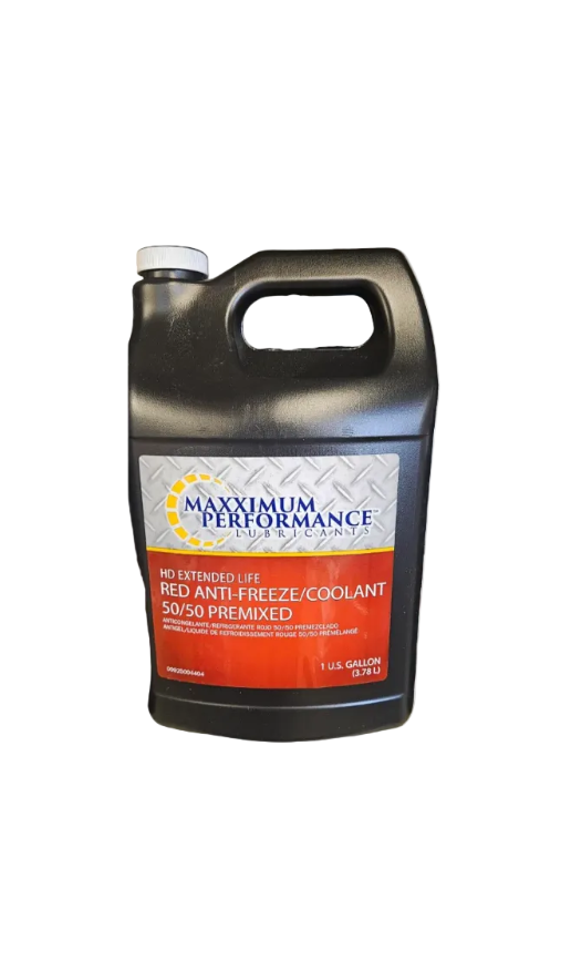 Maxximum Performance Red Antifreeze / Coolant 50/50 Premixed – HD Extended Life