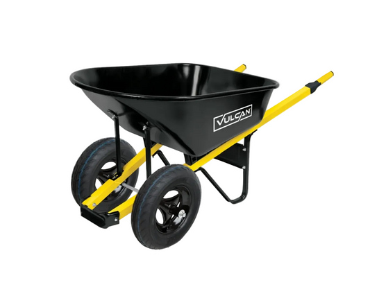 Vulcan 34885 Wheelbarrow, 6 cu-ft 2-Wheel