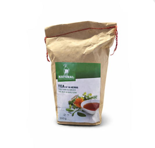 Natural Pigeon Tea – 16 Herb Conditioning Blend