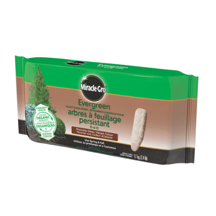 Miracle-Gro Evergreen Fertilizer Spikes 12-6-12 10-Pack 1.13 kg