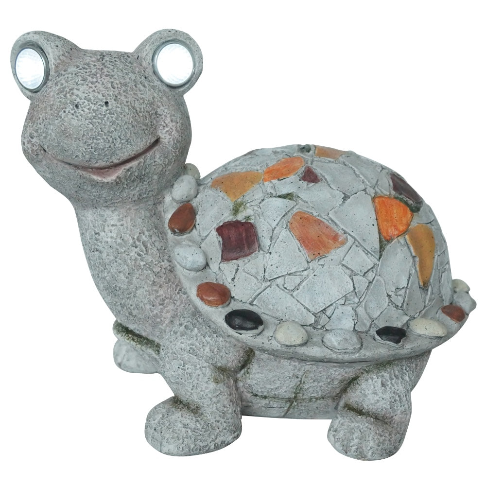 Mosaic Turtle Statue - Solar