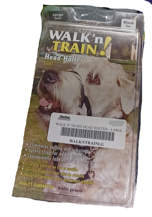 WALK N' TRAIN HEAD HALTER - SMALL