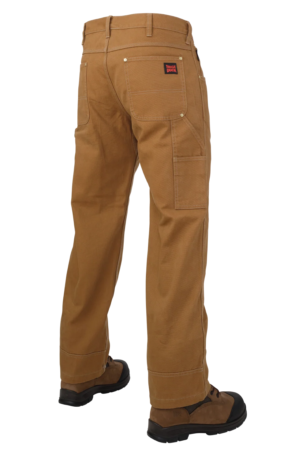 TOUGH DUCK LOOSE FIT WASHED DUCK PANT BROWN