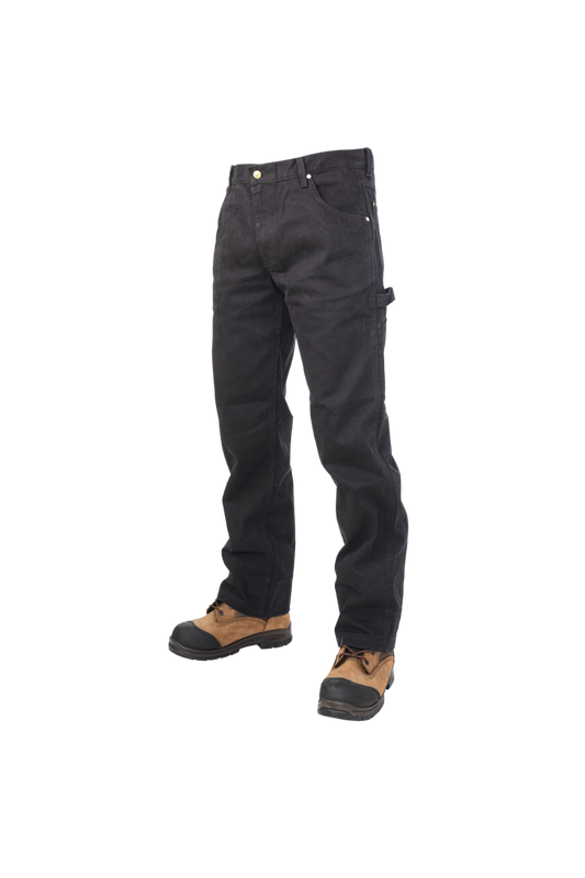 TOUGH DUCK LOOSE FIT WASHED DUCK PANT BLACK
