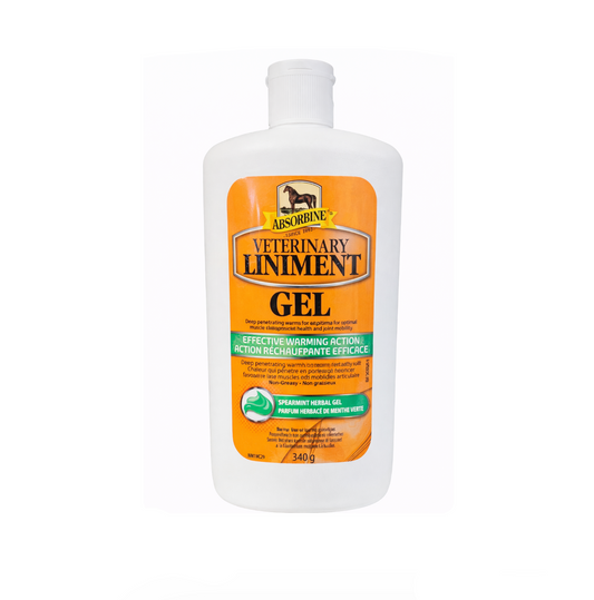 Absorbine Veterinary Liniment Gel for Horses (Warming Muscle & Joint Relief)