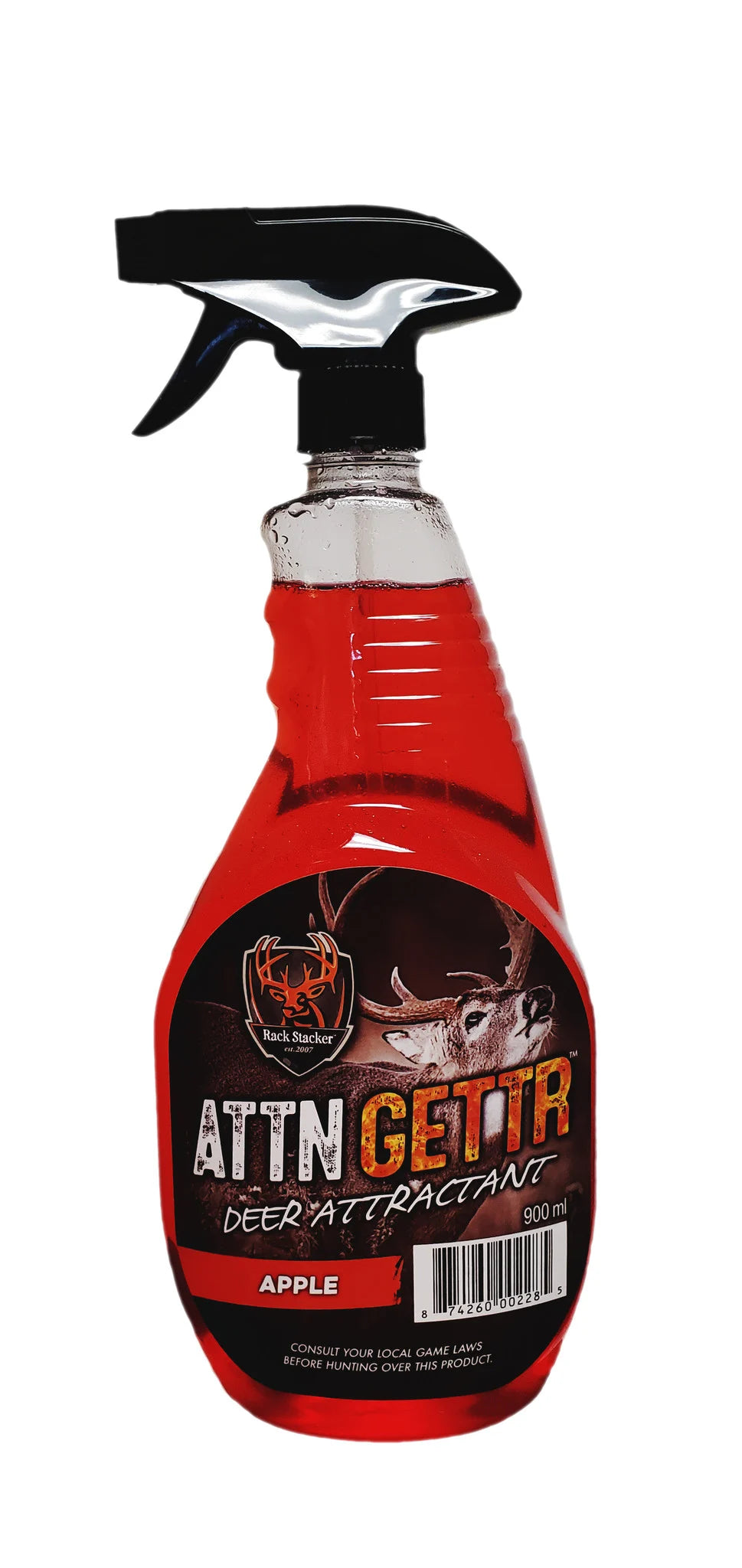 ATTN GETTR DEER ATTRACTANT 900ML APPLE