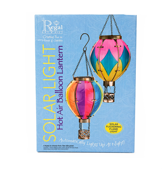 Solar Hot Air Balloon Lantern – Hanging Garden Light