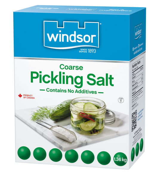 WINDSOR SALT PRESERVING & PICKLING SALT 1.36KG