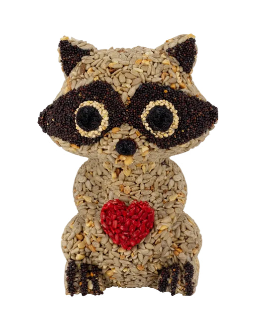 RACOON BUDDY BIRD FEEDER