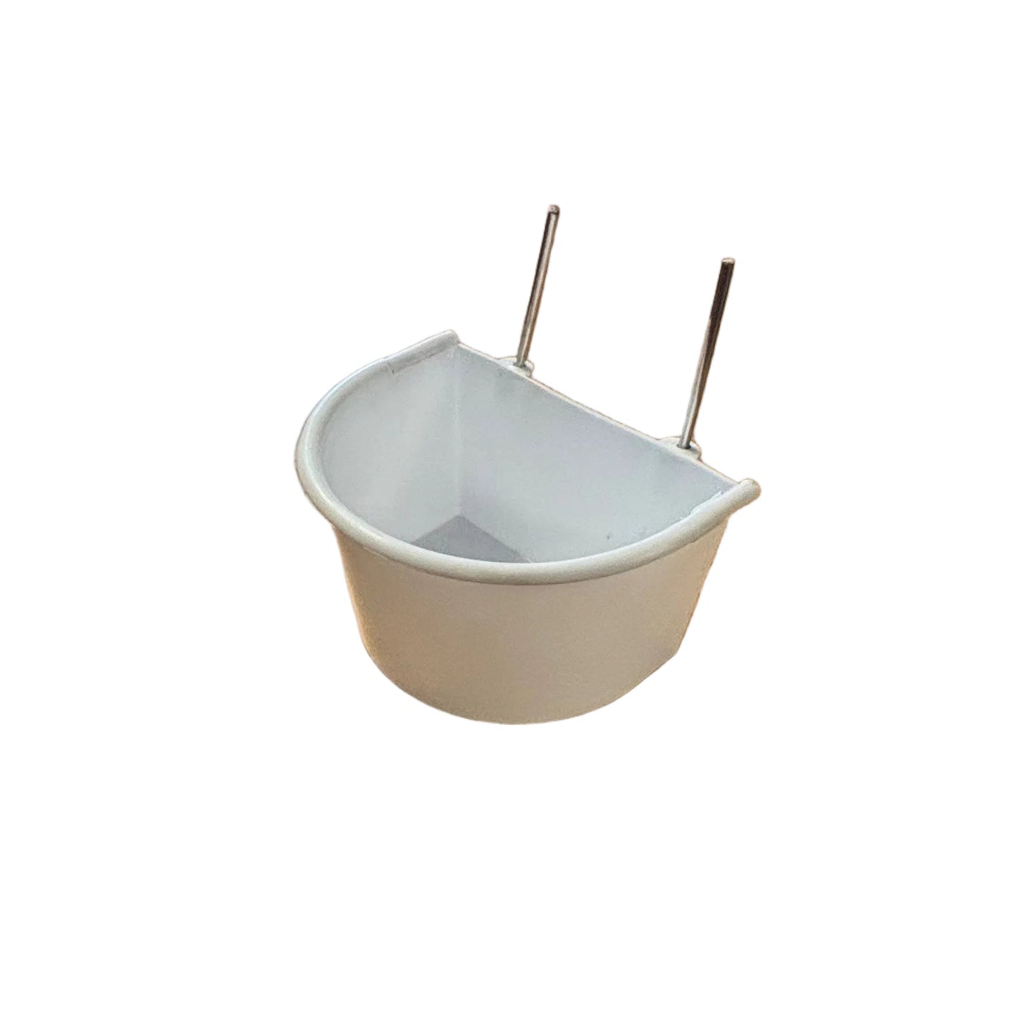 Oval Drinking Cup - White