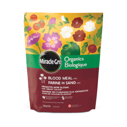 Miracle-Gro Organics Blood Meal 12-0-0 1.36 kg