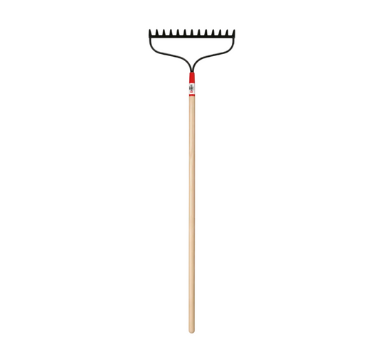 14-Tine Bow Rake with Hardwood Handle