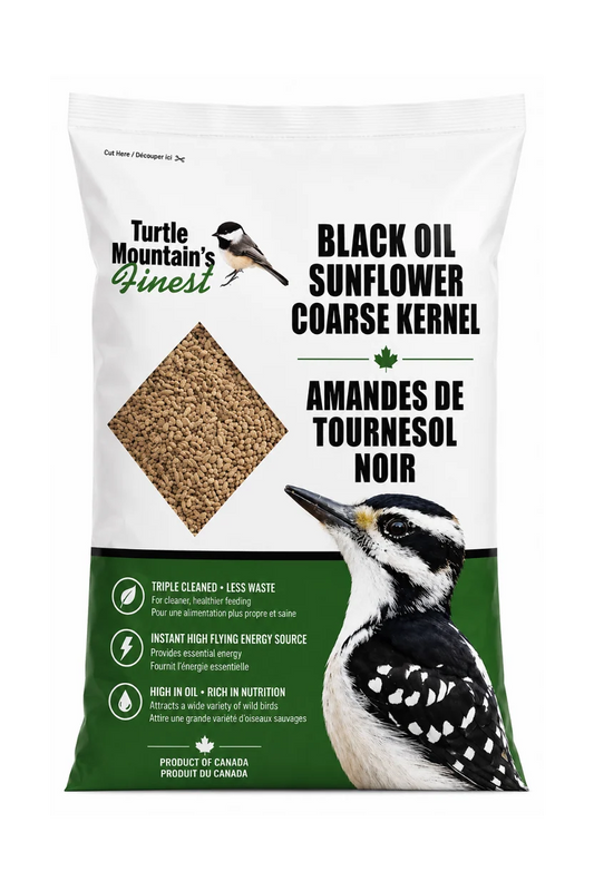 BLACK OIL SUNFLOWER COARSE CHIPS
