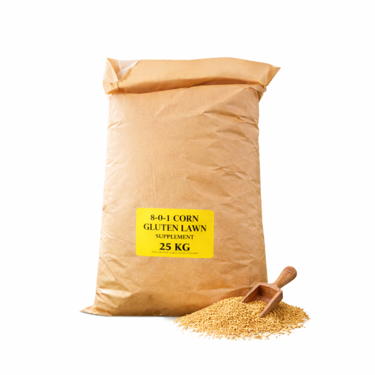 Corn Gluten Lawn Supplement & Weed Prevent 8-0-1  25 kg