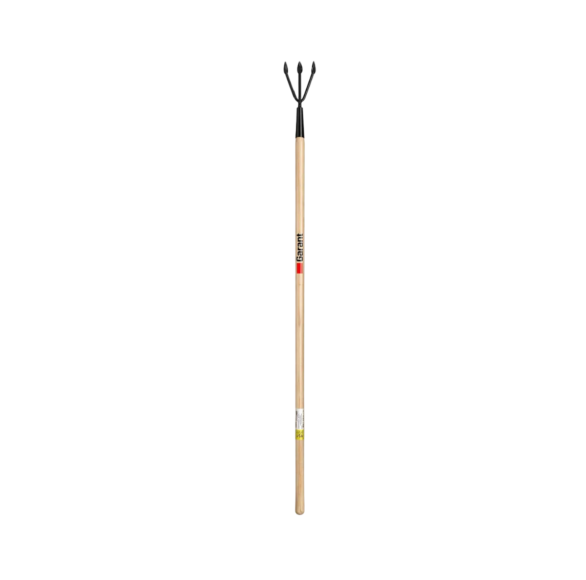 3-Tine Garden Cultivator with Hardwood Handle
