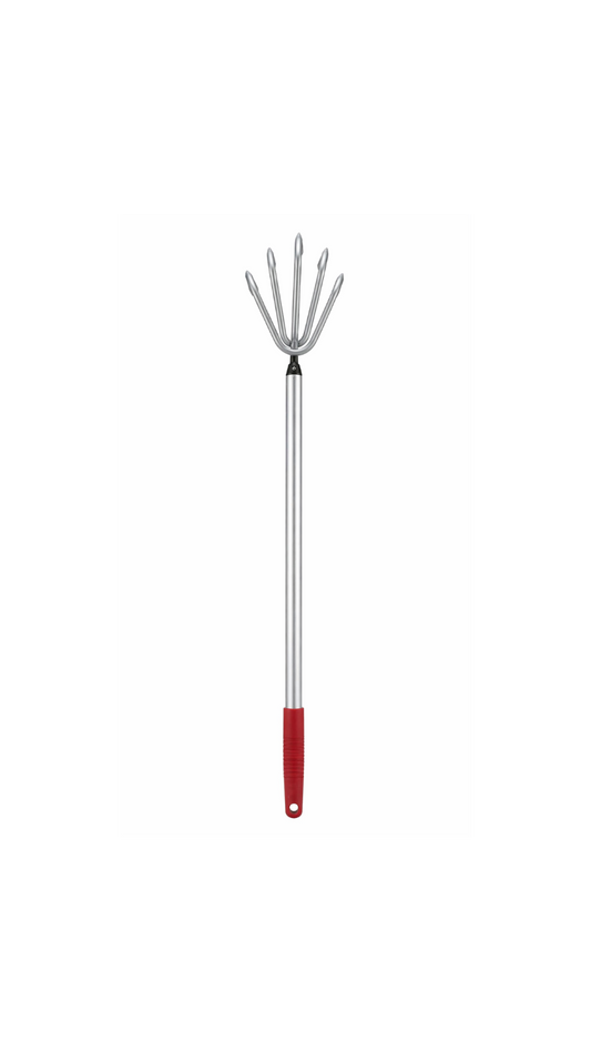 32" 5-Tine Garden Cultivator with Steel Handle