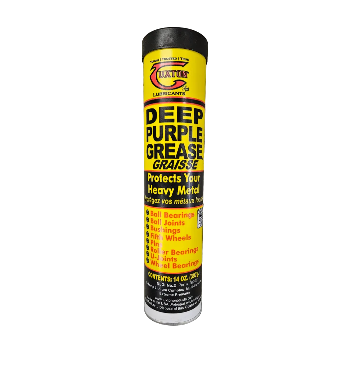 Tuxton Deep Purple Grease – NLGI #2 Lithium Complex Multi Purpose (397g)