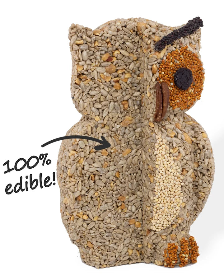 OWL BUDDY BIRD FEEDER