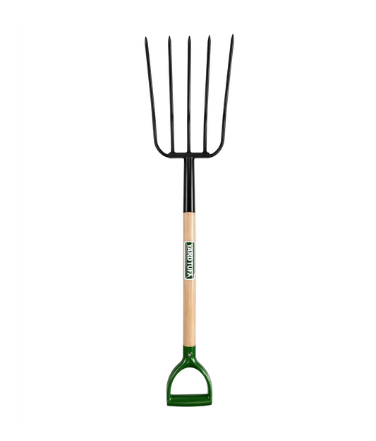 5-Tine Manure Fork with D-Handle