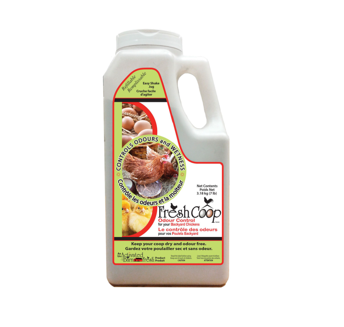 Fresh Coop Odour Control – Easy Shake Bedding Additive (3.18 kg)