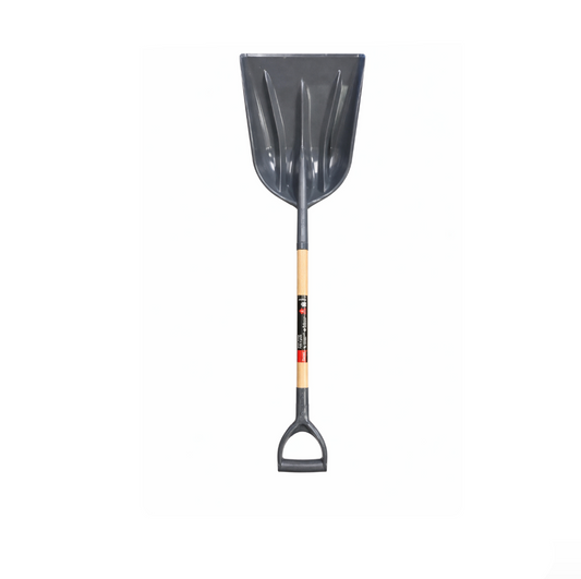 Poly Grain Scoop with Wood Handle
