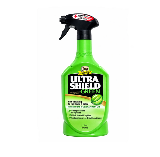 Absorbine UltraShield Green Natural Fly Repellent for Horses