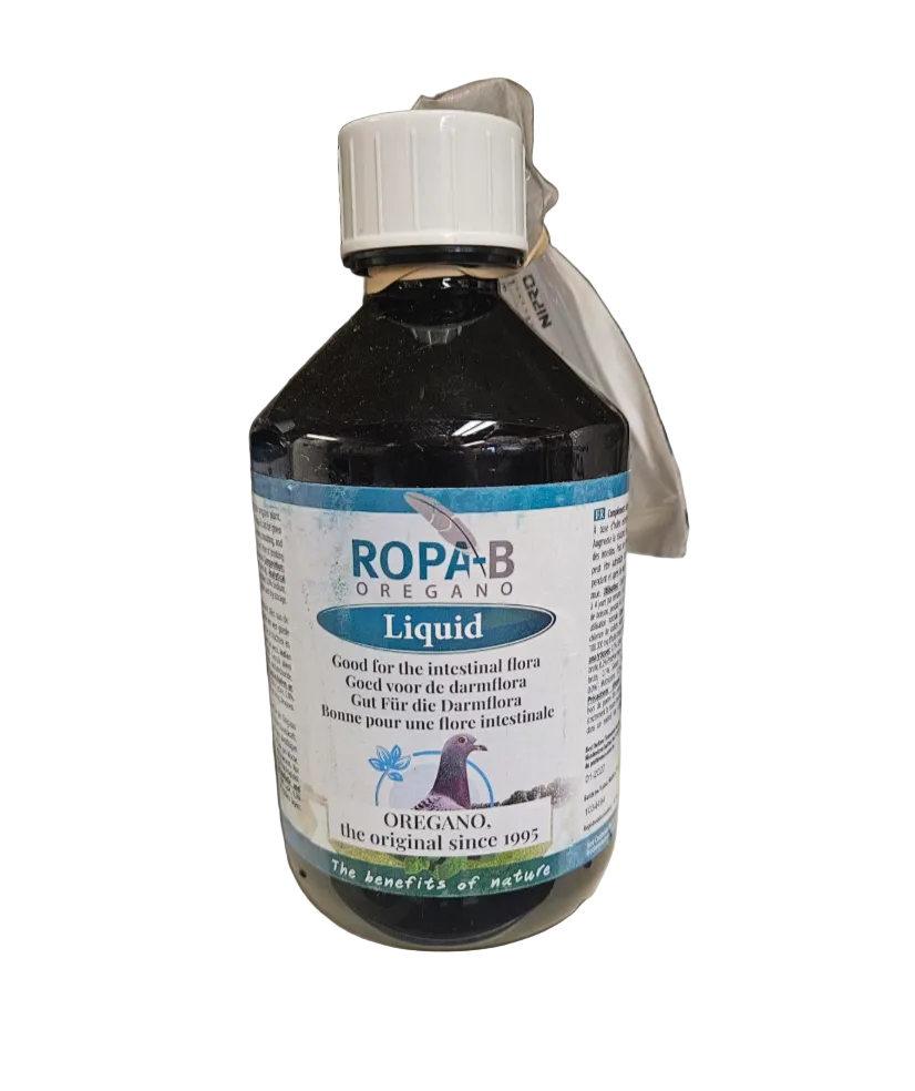 Ropa-B Liquid Oregano 10% for Pigeons – Natural Gut Health Support