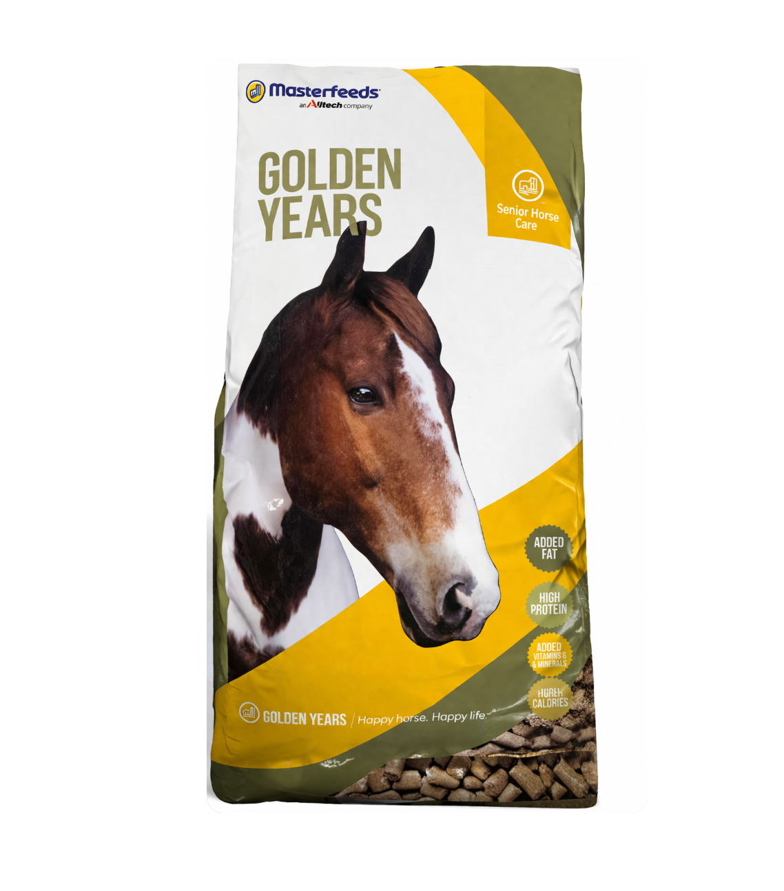 Masterfeeds Golden Years Senior Horse Feed – High Calorie Cube (25 kg ...