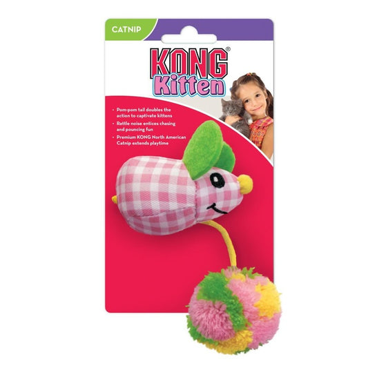 KONG KITTEN POM TAIL MOUSE
