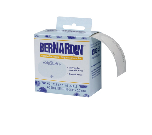 Bernardin Dissolvable Labels, 60 Count