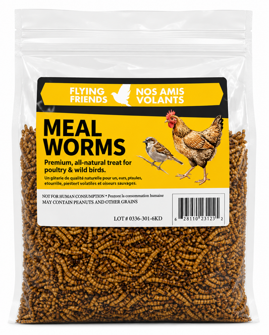 MEALWORMS DRIED 2.3KG
