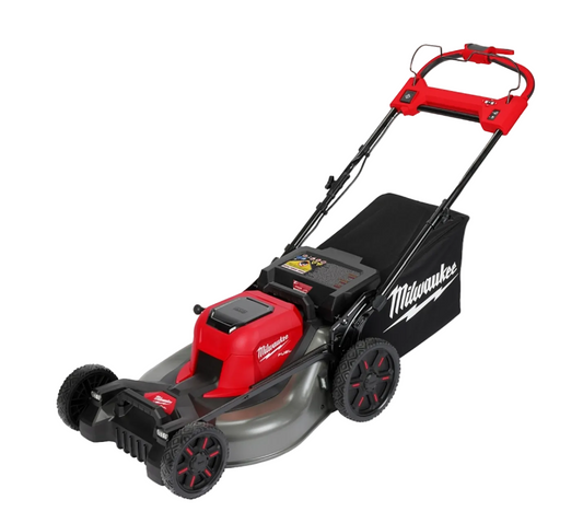 Milwaukee 2823-22HD Mower Kit, Battery Included, 12 Ah, Lithium-Ion, 21 in W Cutting, 1/2 in H Cutting Increments