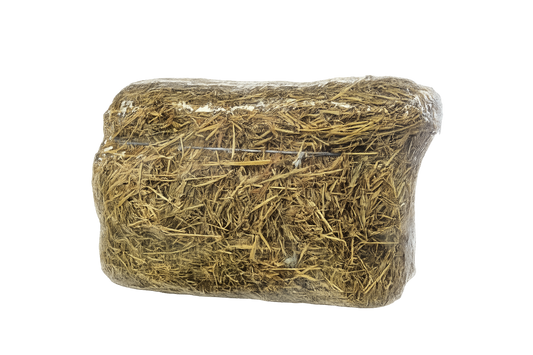 Premium Timothy Hay Bale for Rabbits & Small Pets 17" x 10" x 8"