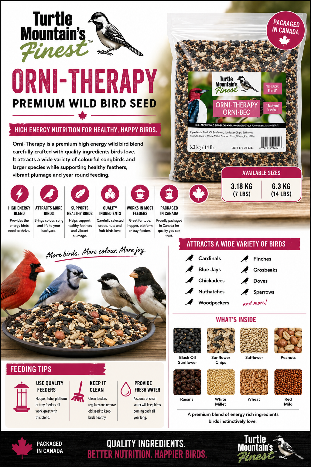 ORNI-THERAPY BIRD SEED
