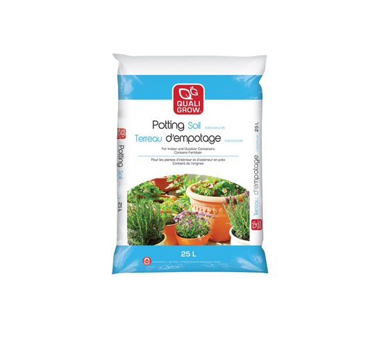 Quali Grow Potting Soil, 25 L