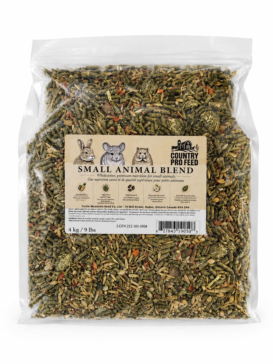 COUNTRY PRO SMALL ANIMAL BLEND 4KG