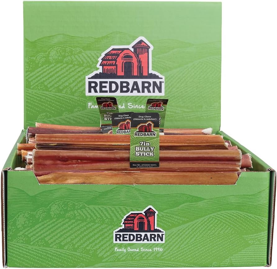 REDBARN 7 INCH BULLY STICK DOG TREAT