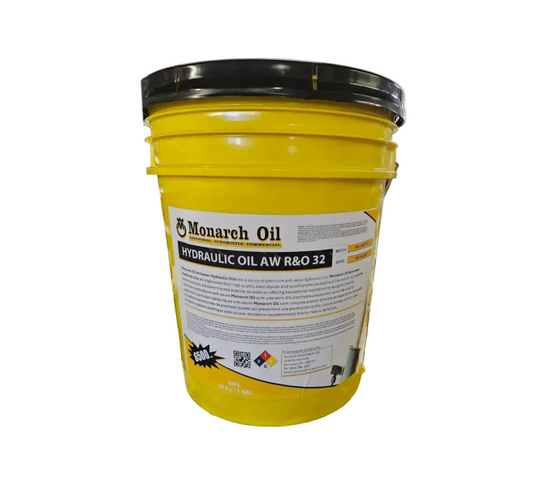 Monarch Hydraulic Oil AW R&O 32 – Anti-Wear Hydraulic Fluid (18.9L / 5 Gallon)