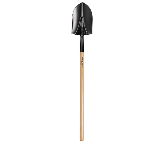 Round Point Garden Shovel with Hardwood Handle