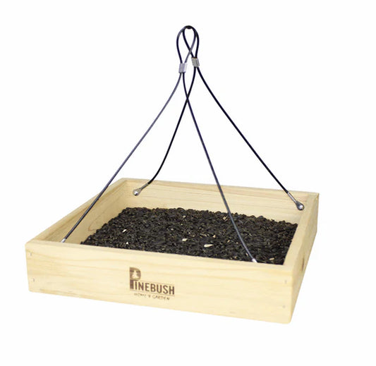 WOOD PLATFORM FEEDER