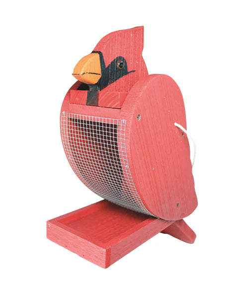 CARDINAL SHAPE BIRD FEEDER