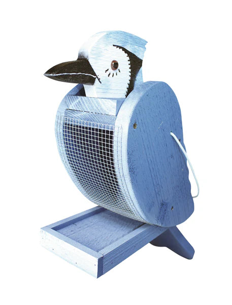 BLUE JAY SHAPED FEEDER