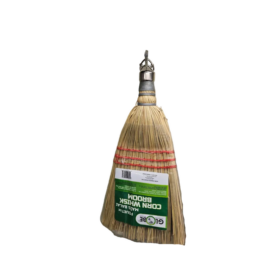 3-string Corn Whisk Broom/Metal Cap