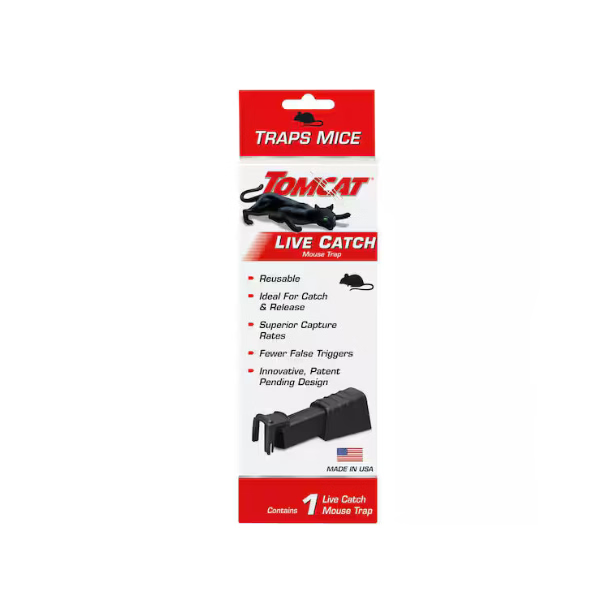 TOMCAT LIVE CATCH MOUSE TRAP X1