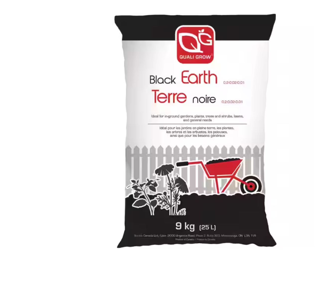 Quali Grow Top Soil 25L
