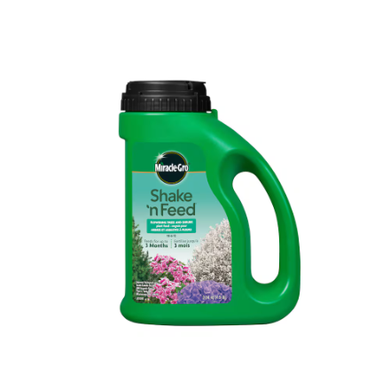Miracle-Gro Shake N Feed Flowering Trees & Shrubs Plant Food 18-6-12 2.04 Kg