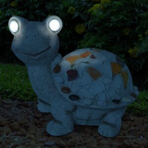Mosaic Turtle Statue - Solar