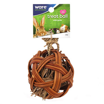 TREAT BALL WITH GRASS