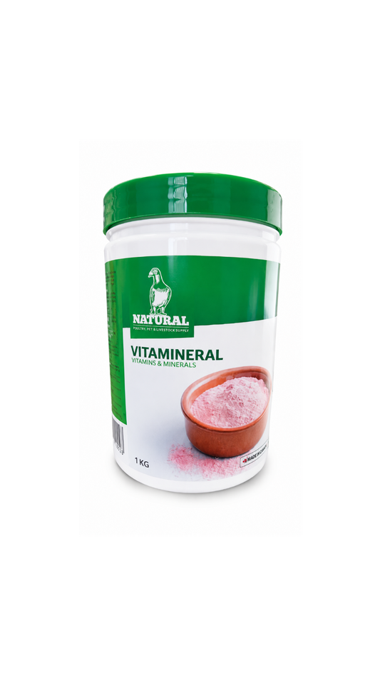 Natural Vitamineral Mineral Feed for Pigeons 1kg & 2.5kg